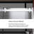 72 In H Single Sliding Shower Door 60 W With Aluminum Alloy Rail, Zinc Rollers, 1/4 Inch Thick Clear Tempered Glass - Glass, Waterproof Design Rollers Stain Surface, Smooth