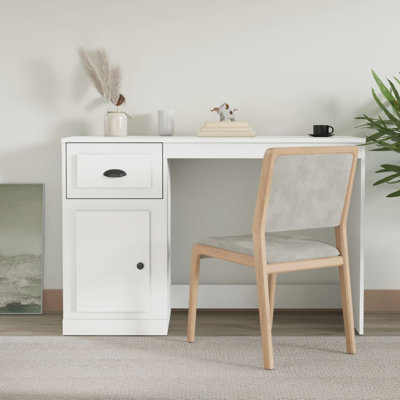 Serlin Solid Wood Base Writing Desk