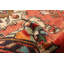 Tapis rouge unique fait à la main 3 pi 0 po x 9 pi 2 po Andelz