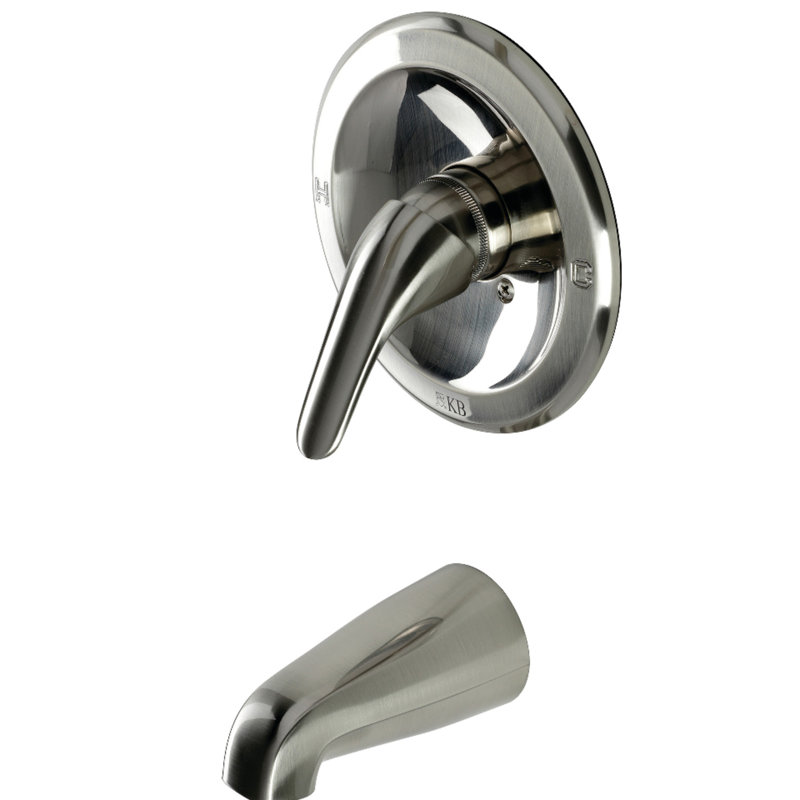 Kingston Brass Single-Handle Tub Faucet, Brushed Nickel