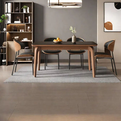 Modern simple family dining table