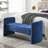 Velvet Upholstered Bench-140898382