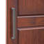 Placard à 2 portes 100% bois massif Metro avec porte miroir, tiroirs et tablettes réglables-1784309292