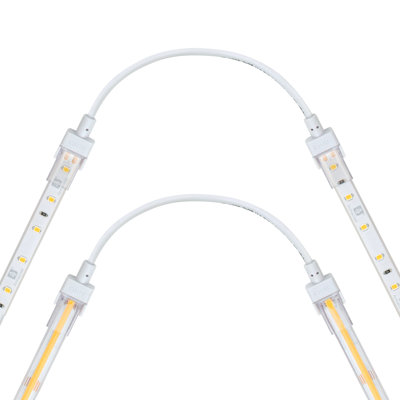 2 Pin IP67 Outdoor LED Strip Light Tape to Tape Connectors, 2 Pack