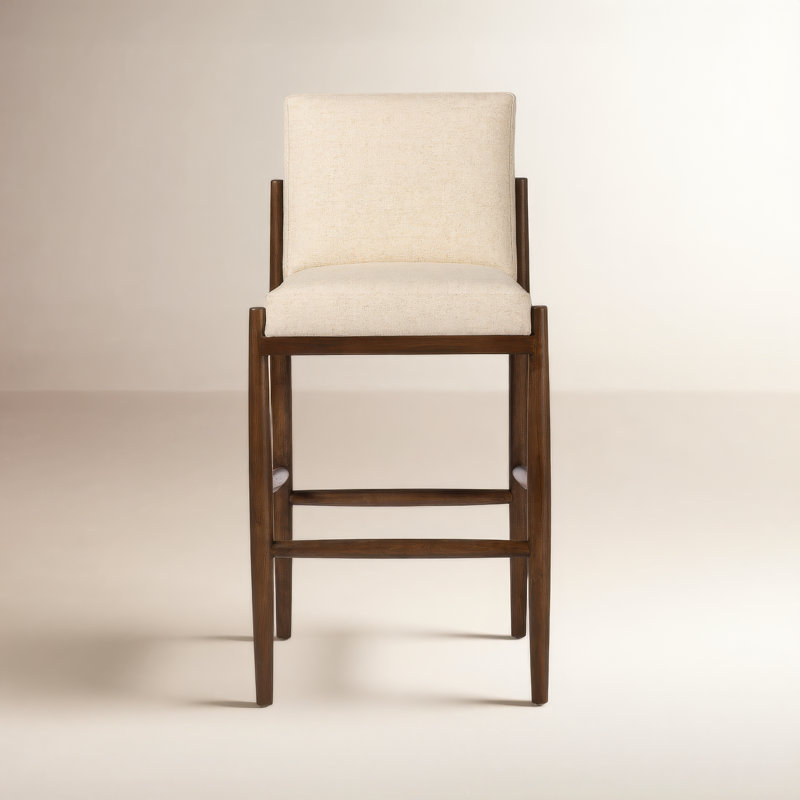 COSTERA Upholstered Stool, Bar Stool (31" Seat Height)