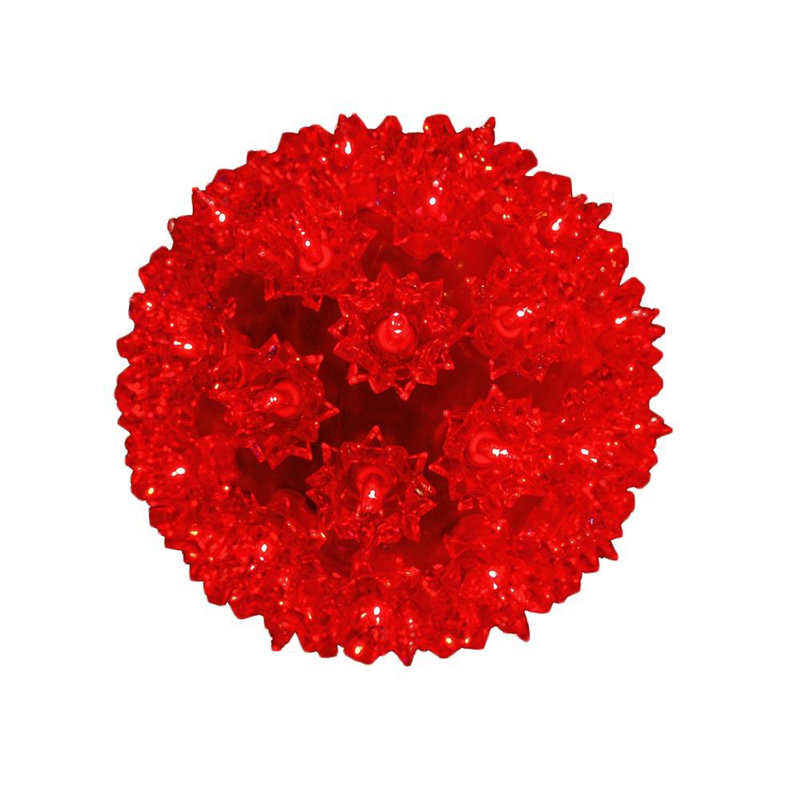 Anouska 50 - Bulb 6'' Plug-in Mini String Light, Red