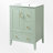 23.7'' Single Bathroom Vanity Set With Ceramic Top-1228071344