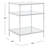 Glass Top End Table-2136751597