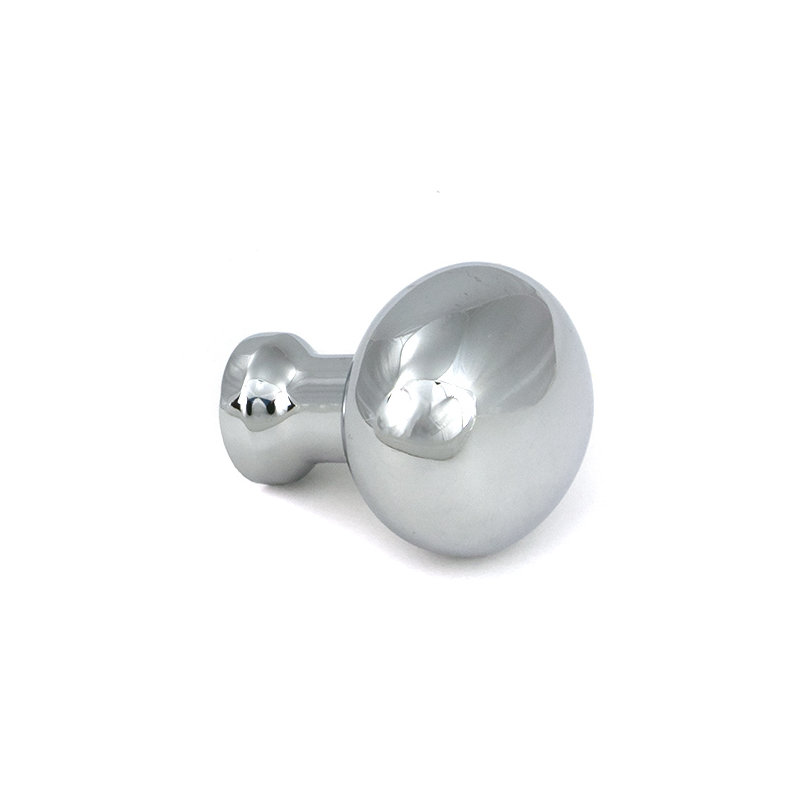 Moore Cabinet Knob, 0.98" Knob Diameter, Polished Chrome