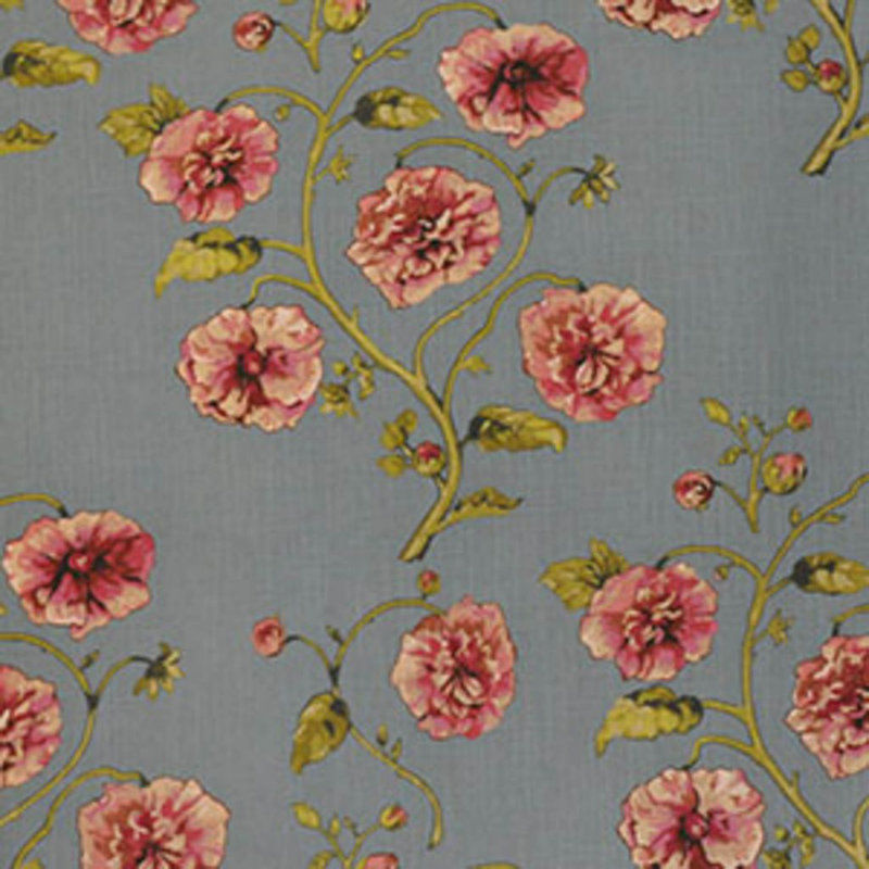 Luxe Floral Fabric, Blue