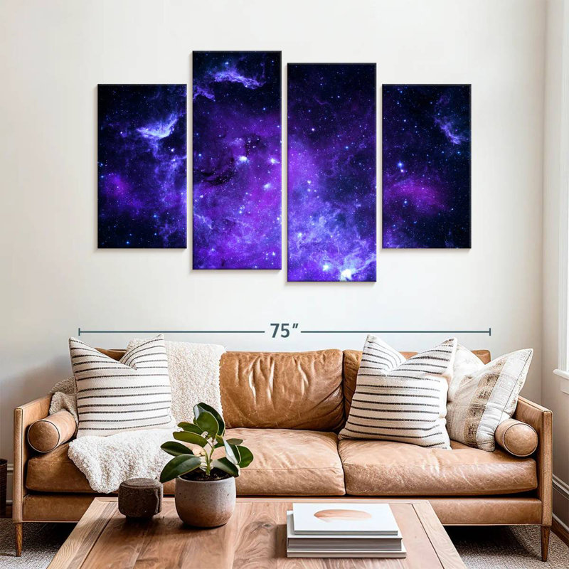 Oberle Galaxy Starfield, H 42 po x l 68 po