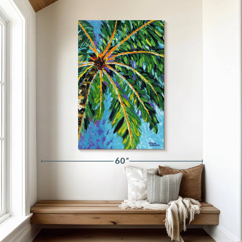 Harnek View Under The Palms I, H 48 po x l 32 po