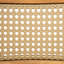 Chaise de patio d'extérieur avec osier