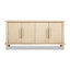 Buffet 4 portes en bois récupéré 71 po Sackett