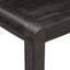 Ensemble de salle à manger extensible Roselyn 6 pièces en bois d'hévéa avec chaises et banc rembourrés-134702191