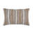 Distefano Striped Cotton Blend Reversible Throw Pillow