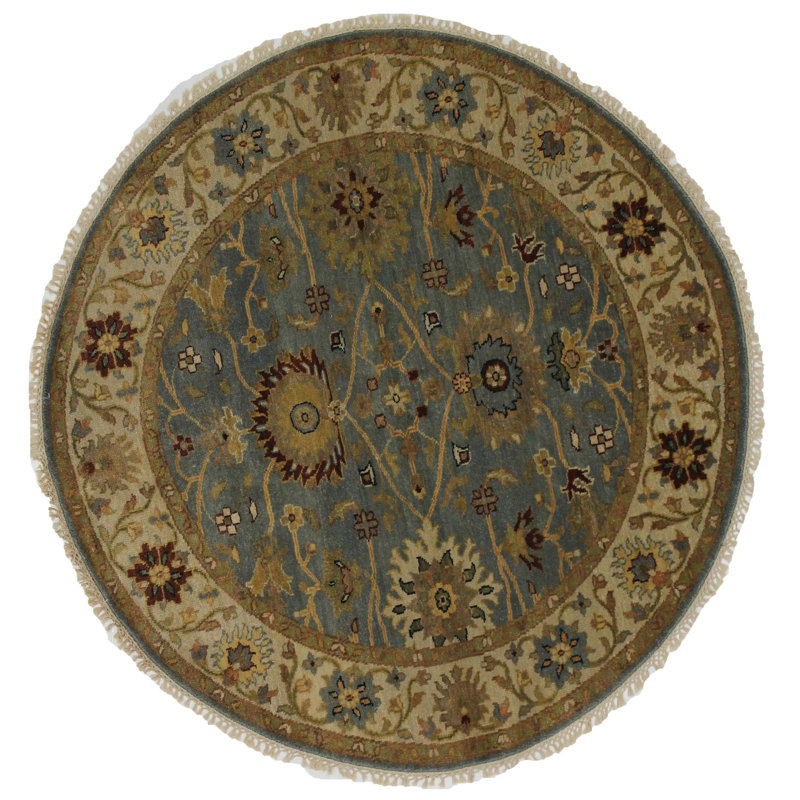 Katherinne Oriental Area Rug in Gray