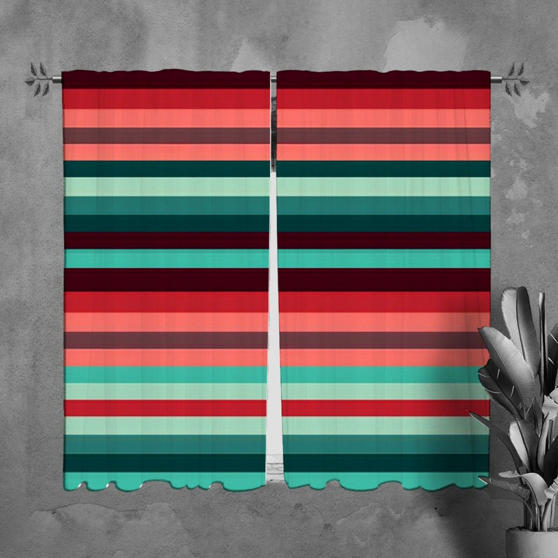 Vermelle Room Darkening Curtain Pair, 20" W x 61" L