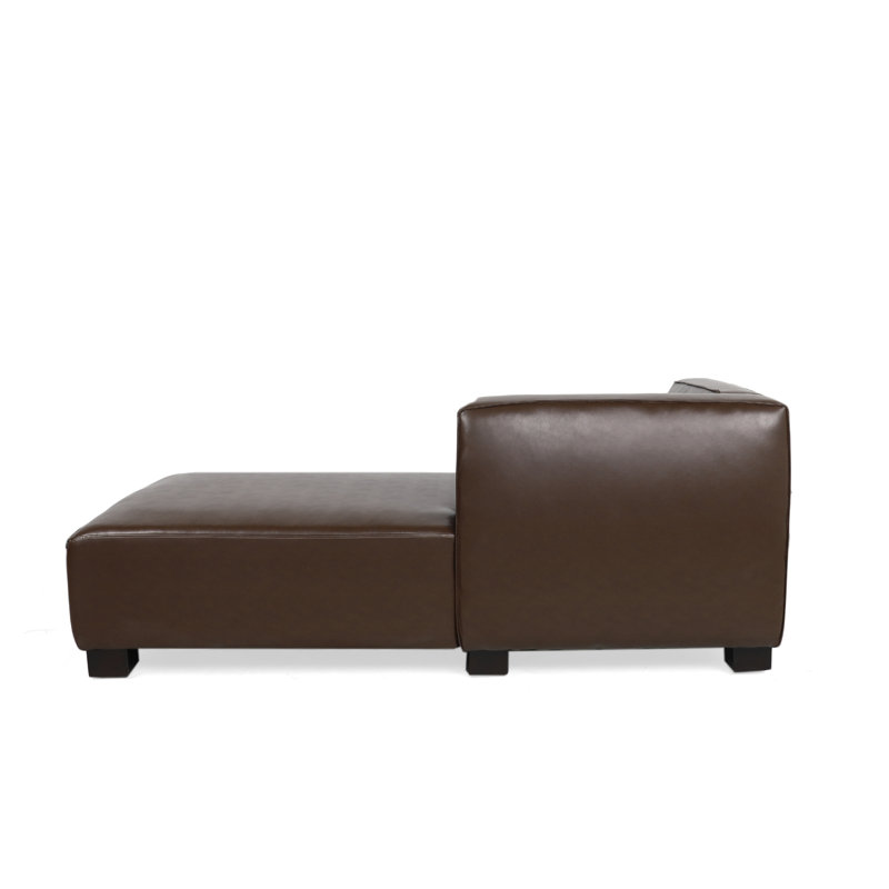 Faux Leather Sectional