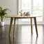 Klara Oval Dining Table with Wood Base