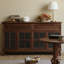 Buffet simple en bois de noyer noir-122782124