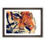Geometric Tiger in Abstract - Framed Print-55726928-55726930