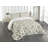 Ambesonne Botanical Bedspread Set 70s Style Interior Design Multicolor-105337772