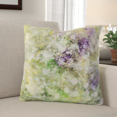  Flowers Throw Pillow