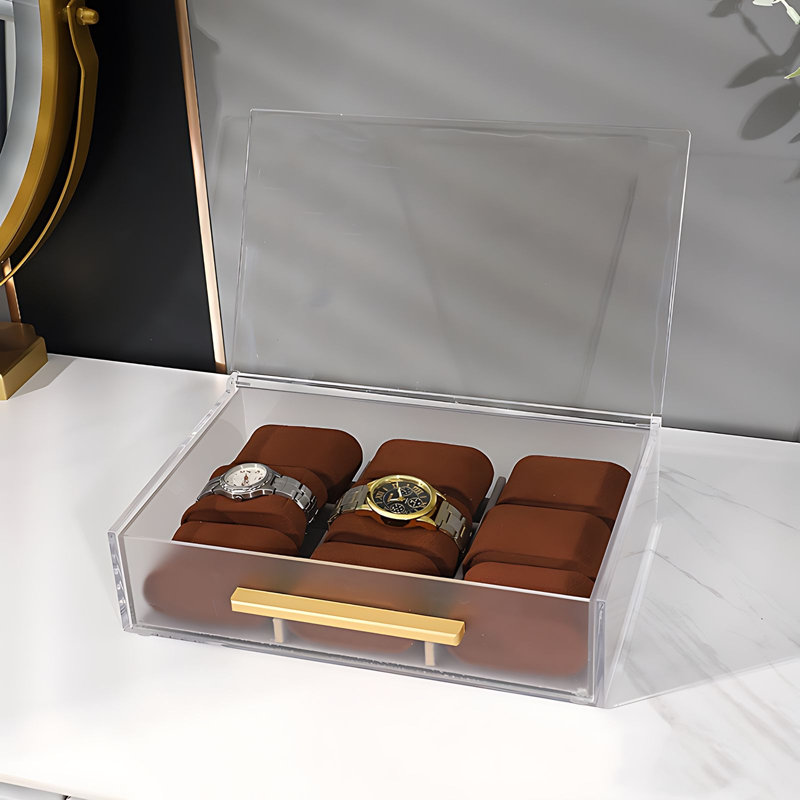Boîte à montre +