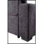 Canapé-lit modulaire réversible en tissu tissé Ollie de 95 pouces avec rangement, méridienne, porte-gobelet, ports de chargement et poches