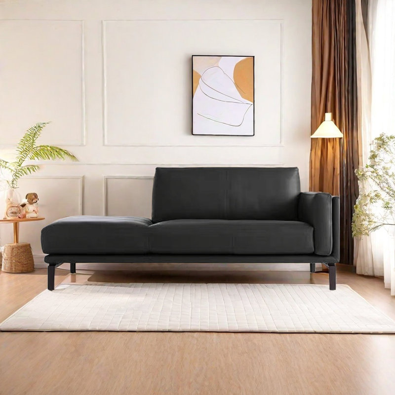 Chaise longue et mousse haute densité