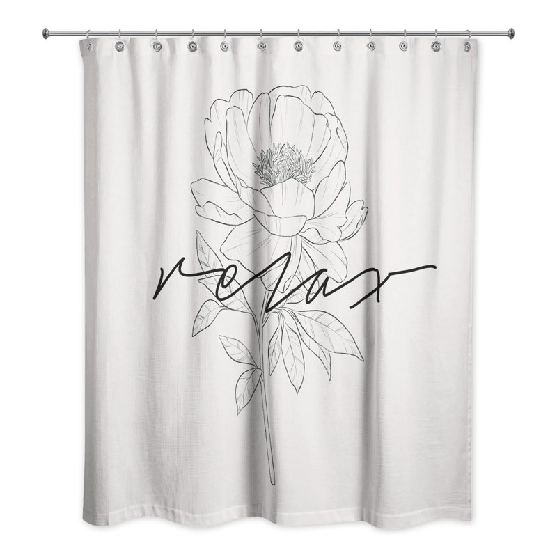 Rideau de douche Relax Poppy