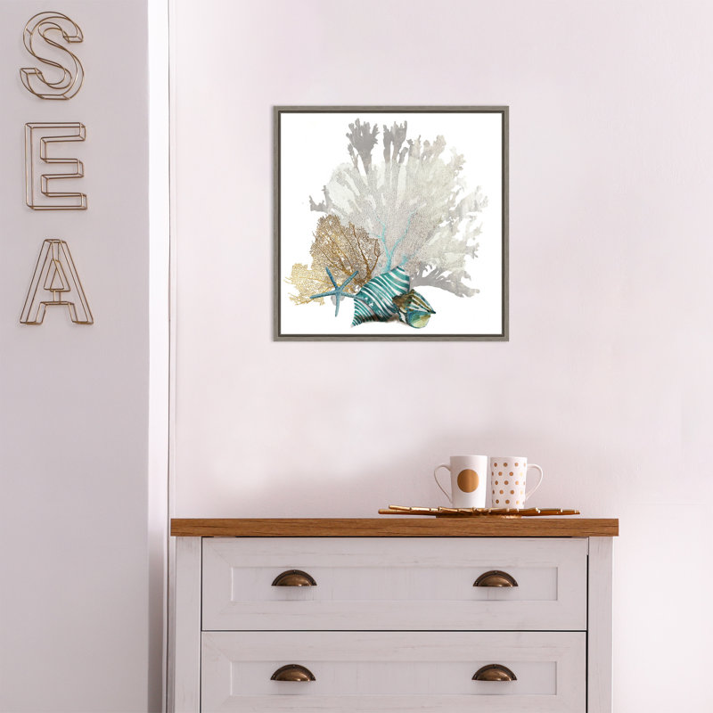 "Corail" par Aimee Wilson, reproduction d’art sur toile encadrée