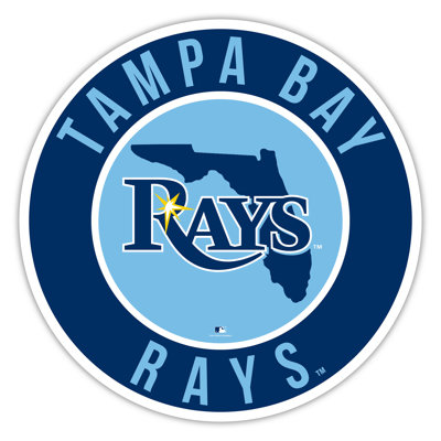 Tampa Bay Rays Bright Line - 16" Circle With State