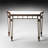 Fanning 40'' Glass Top Console Table-19307261