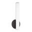 Tole 14-in Black dimmable LED Wall Sconce-2033968717