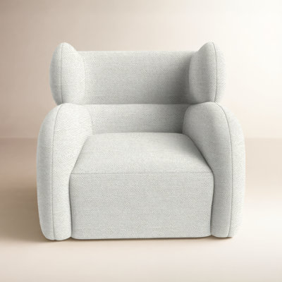 Pablo Upholstered Swivel Armchair