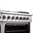 Galiano 48-inch French Door Gas Range Stainless Steel, 8 Burners 107,000 BTU, 6.58 cu.ft. Ovens
