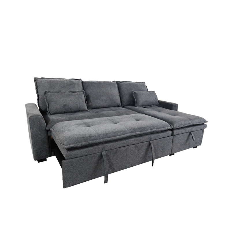 5 Seater Fabric Sofa, Grey