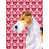 Fox-terrier (blanc et beige) sélectionné
