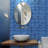 Glass Tile Love White Hot Love 11 in. X 16.325 in. Hexagonal Glass Mosaic Tile (10.76 sq. ft./case), Ideal for Kitchen Tile, Backsplash Tile, Bathroom Tile, and Pool Tile-98468287