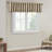 Embroidered Window Valance 50X18"-1651727926