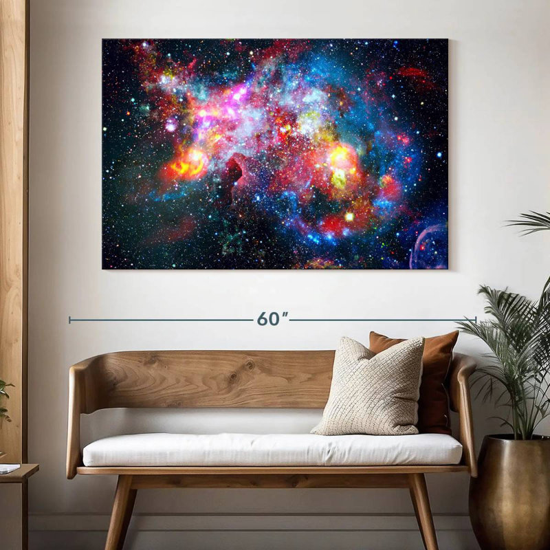 Oberle Nebula Clouds, 34" H x 51" W