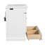 Armoire-lit escamotable Murphy avec station de charge et grand tiroir de rangement