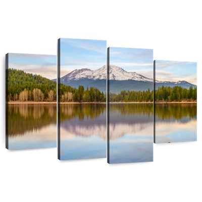 Alvord Mount Shasta Lake Reflection