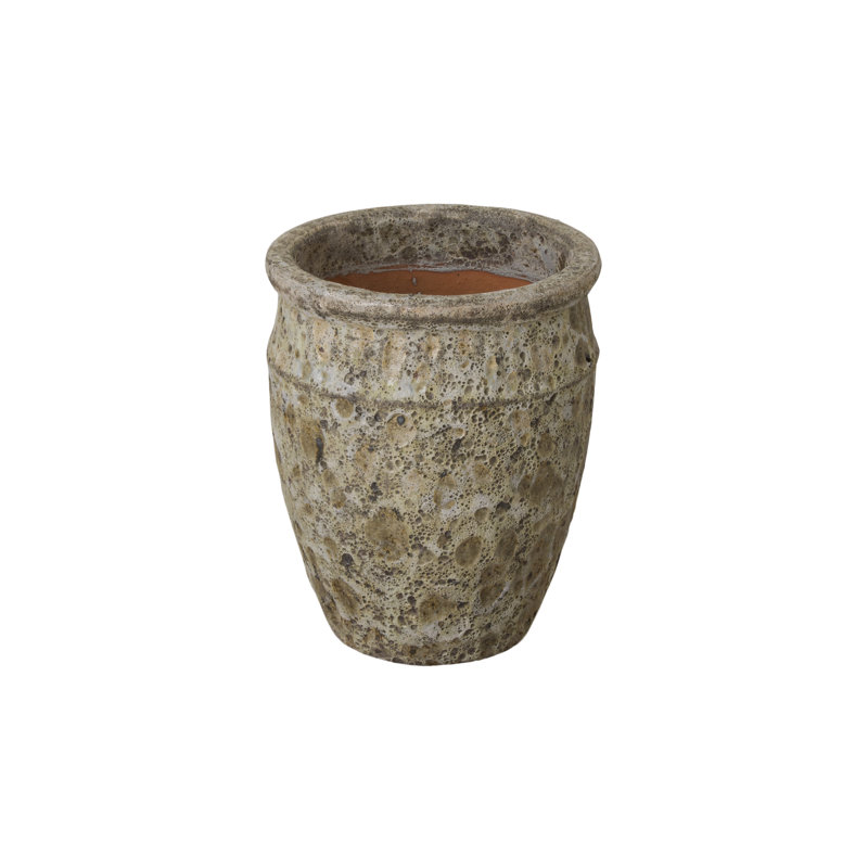 Pot à fleurs en céramique Efkea, H 12 po x l 10 po x P 10 po