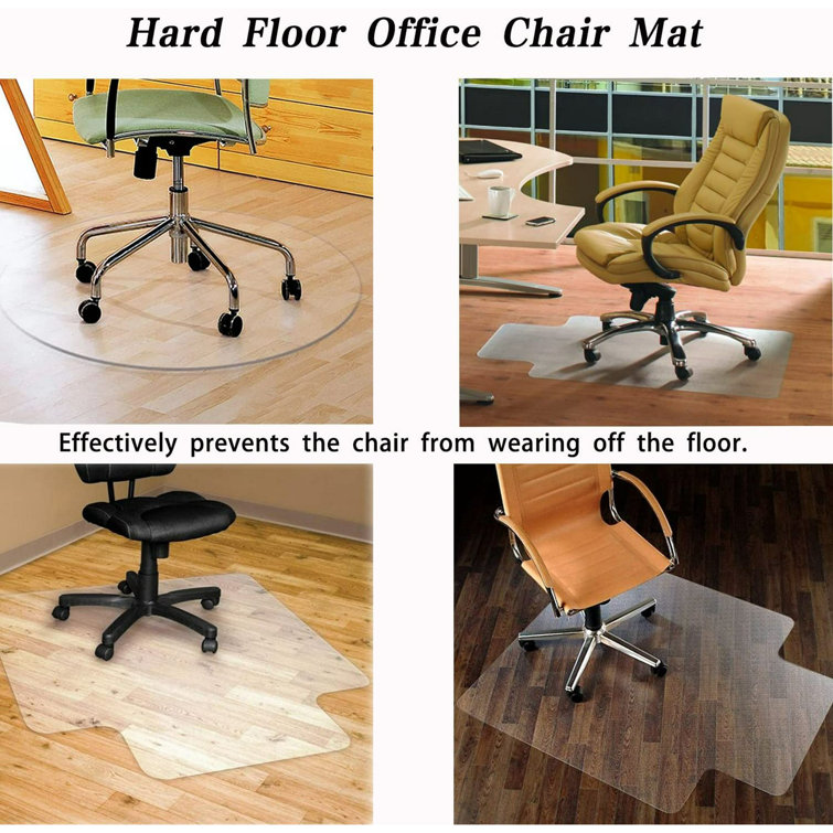 Hard Floor Rectangular Chair Mat Direct Wicker