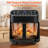 4.5-Quart Touch Control 1 -Baskets Air Fryer-129303370