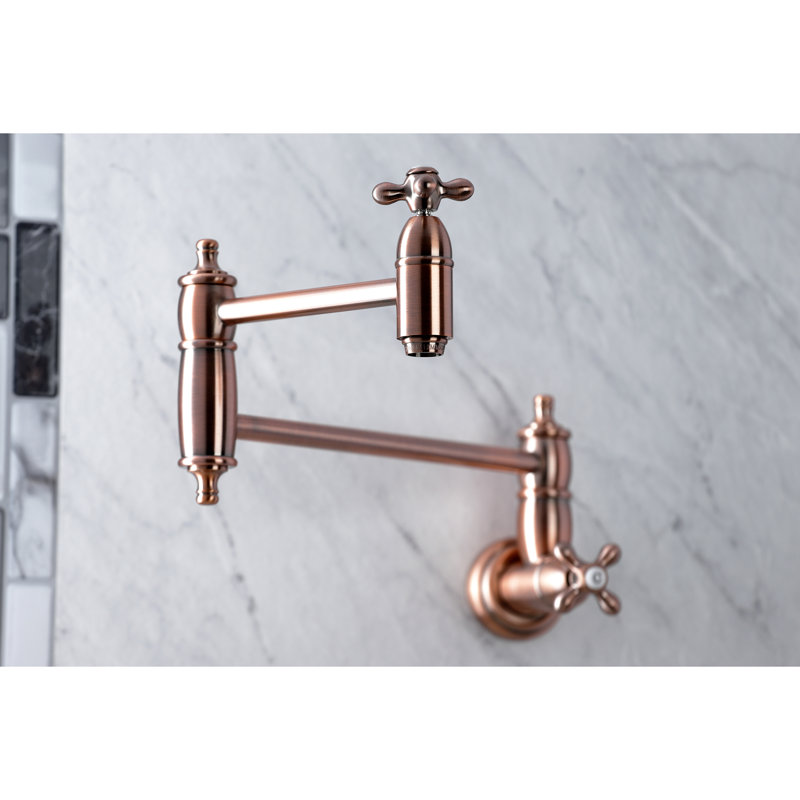 Robinet remplisseur Restoration, Cuivre antique