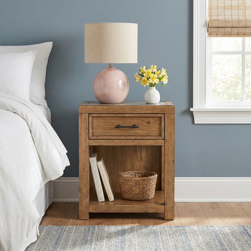 Oakland 24'' W Nightstand, Toasted Almond